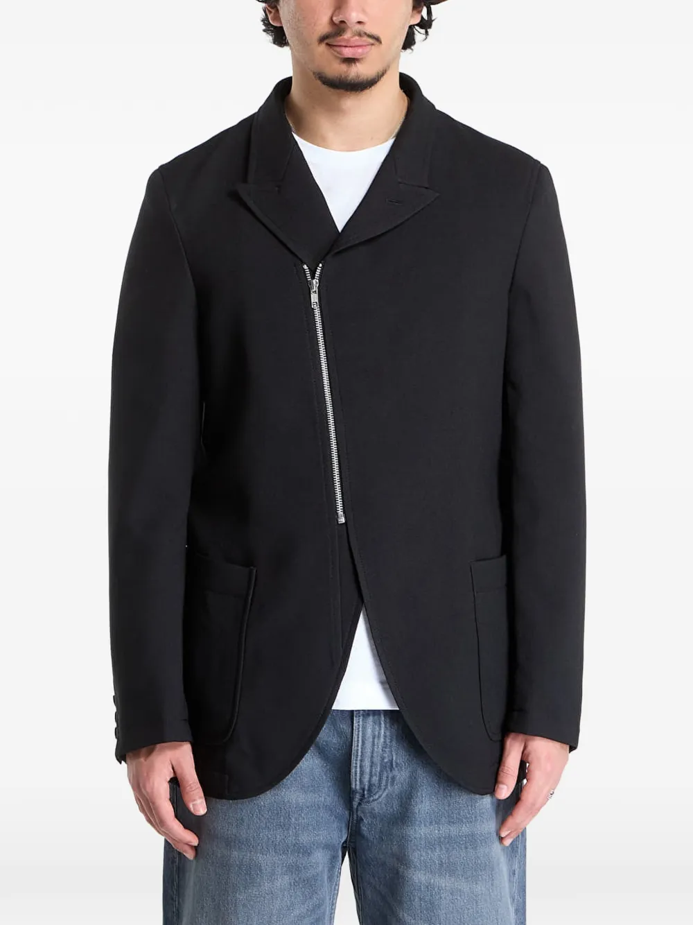 Comme Des Garçons Shirt zip-closure jacket - Nero