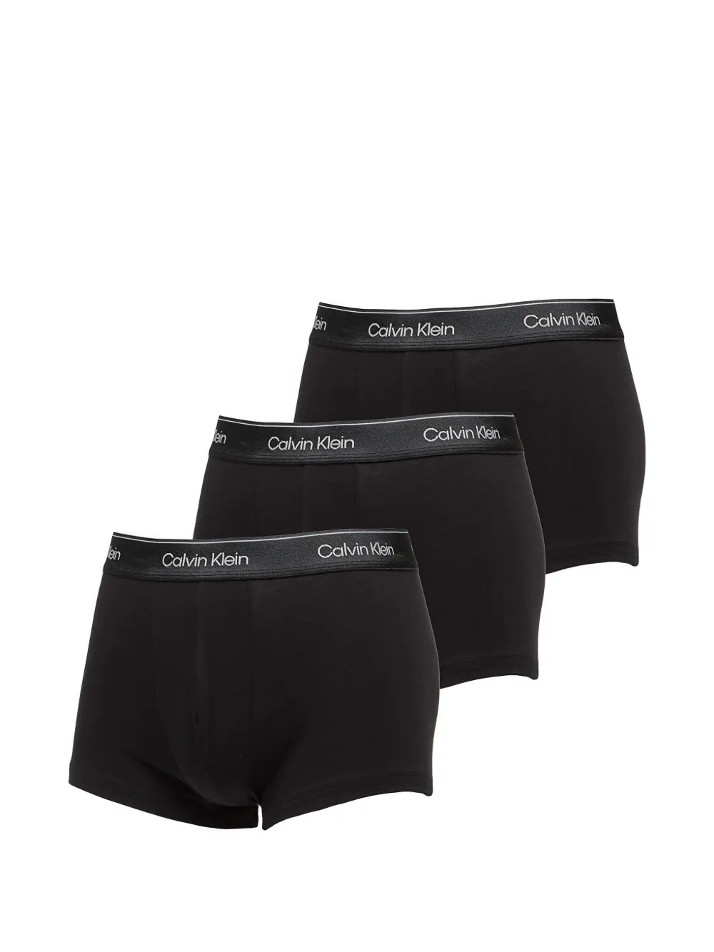 Calvin Klein logo-waistband boxers (set of three) - Nero
