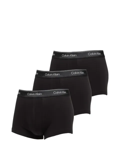 Calvin Klein logo-waistband boxers (set of three)