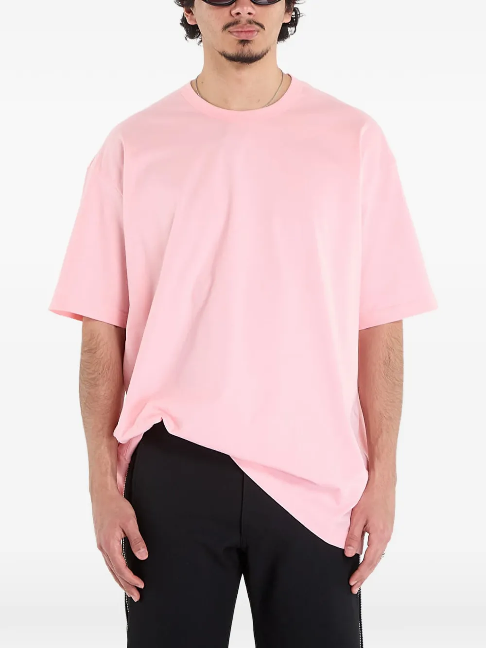 Comme Des Garçons Shirt logo-print T-shirt - Rosa