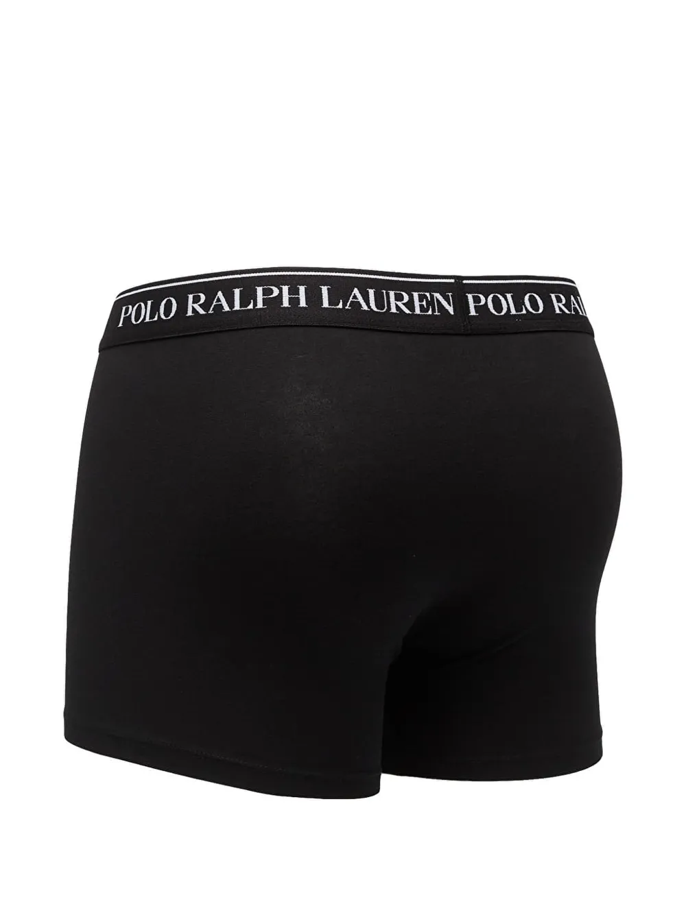 Polo Ralph Lauren Drie boxershorts met logoband Zwart