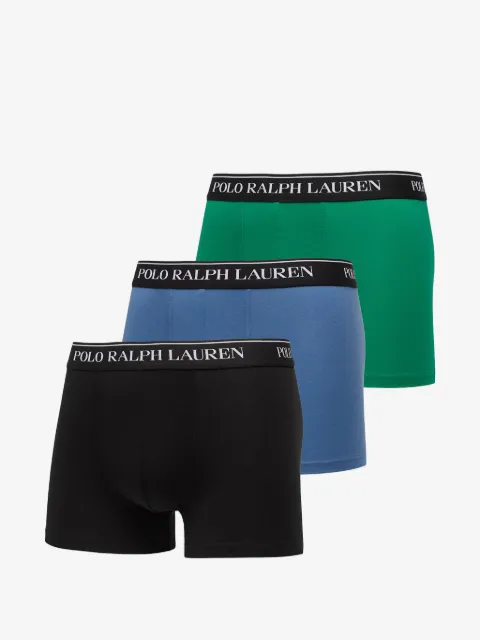 Polo Ralph Lauren pack de tres bóxeres con logo en la pretina