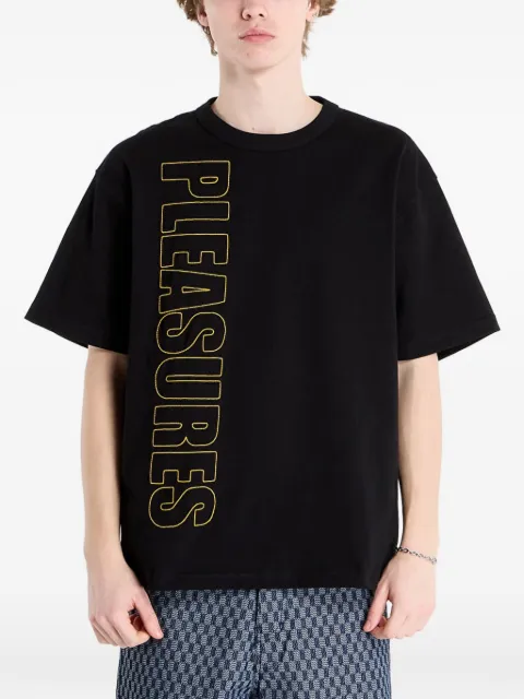 Pleasures outline heavyweight T-shirt