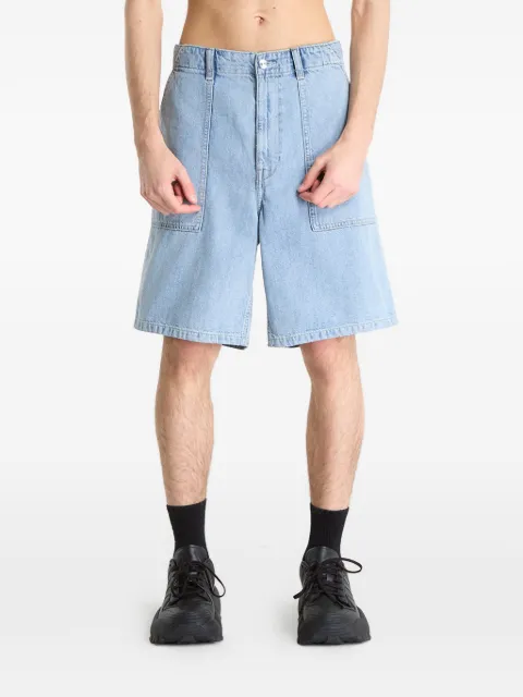 Calvin Klein patch-pocket denim shorts