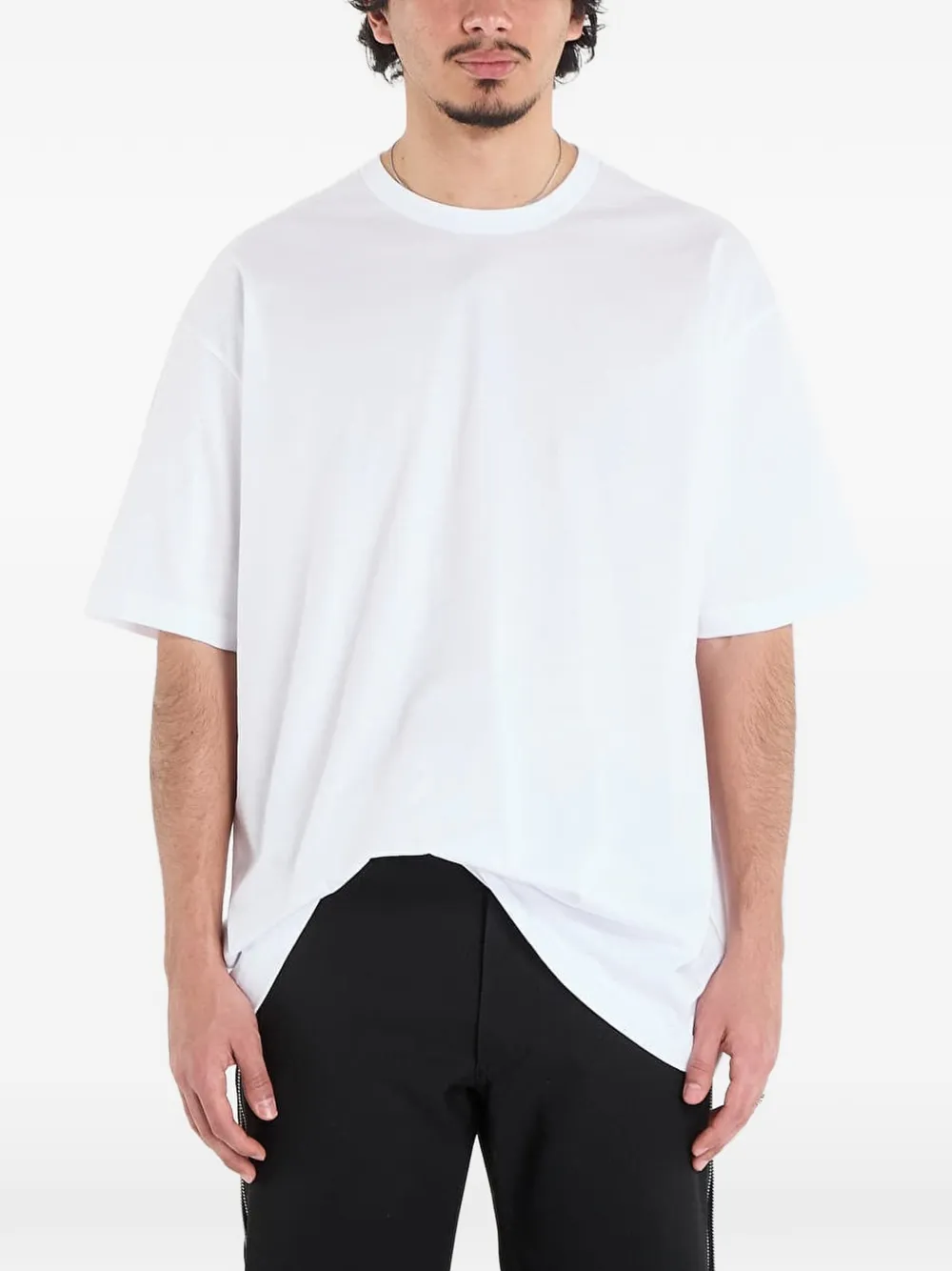 Comme Des Garçons Shirt oversized round-neck cotton T-shirt - Bianco