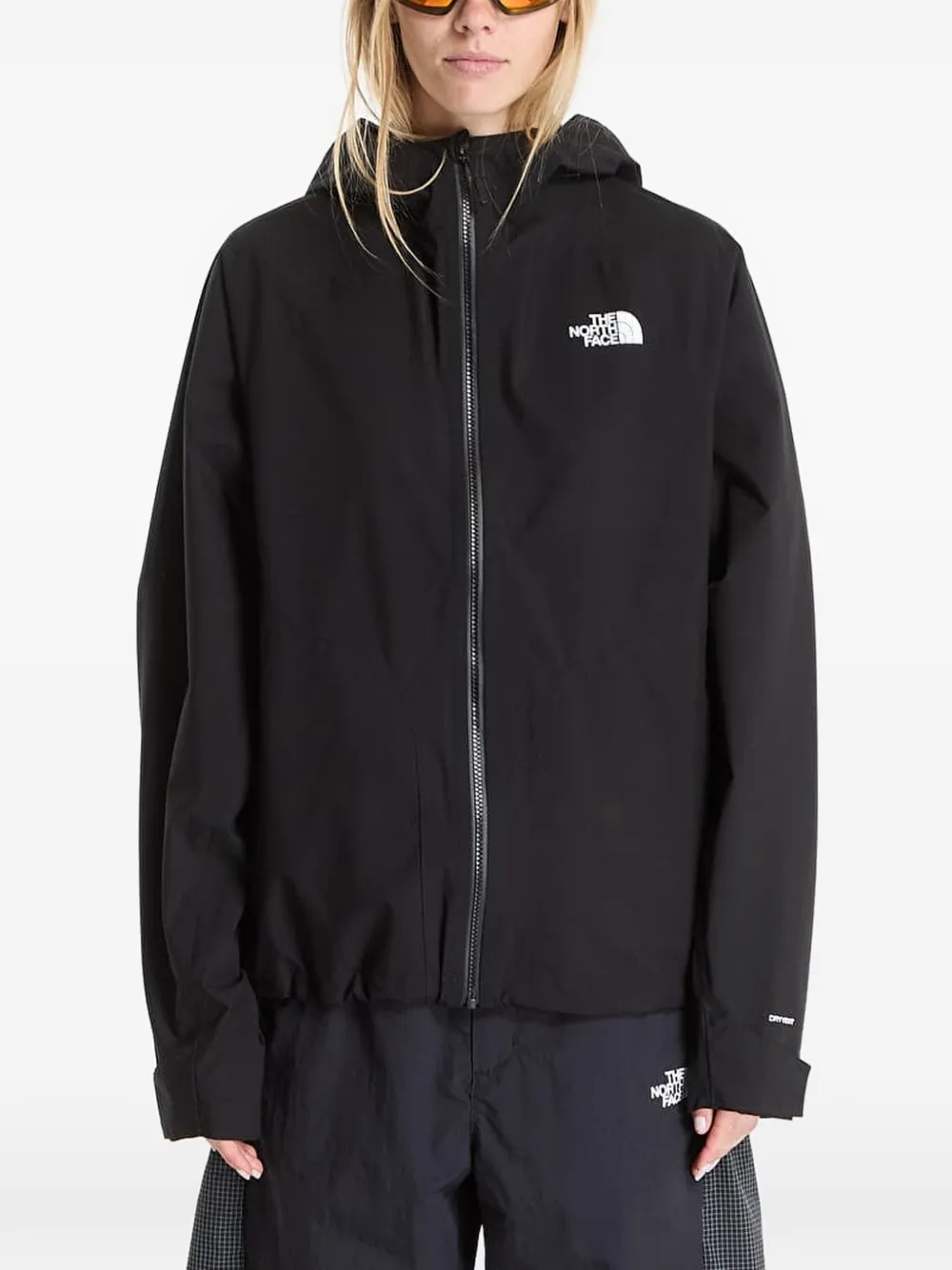 The North Face Jack met capuchon en rits Zwart