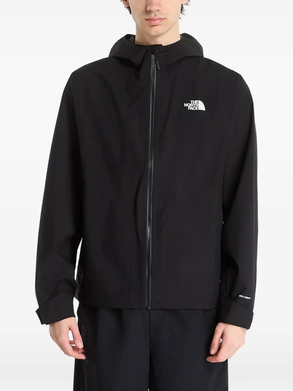 The North Face Jack met capuchon en rits Zwart