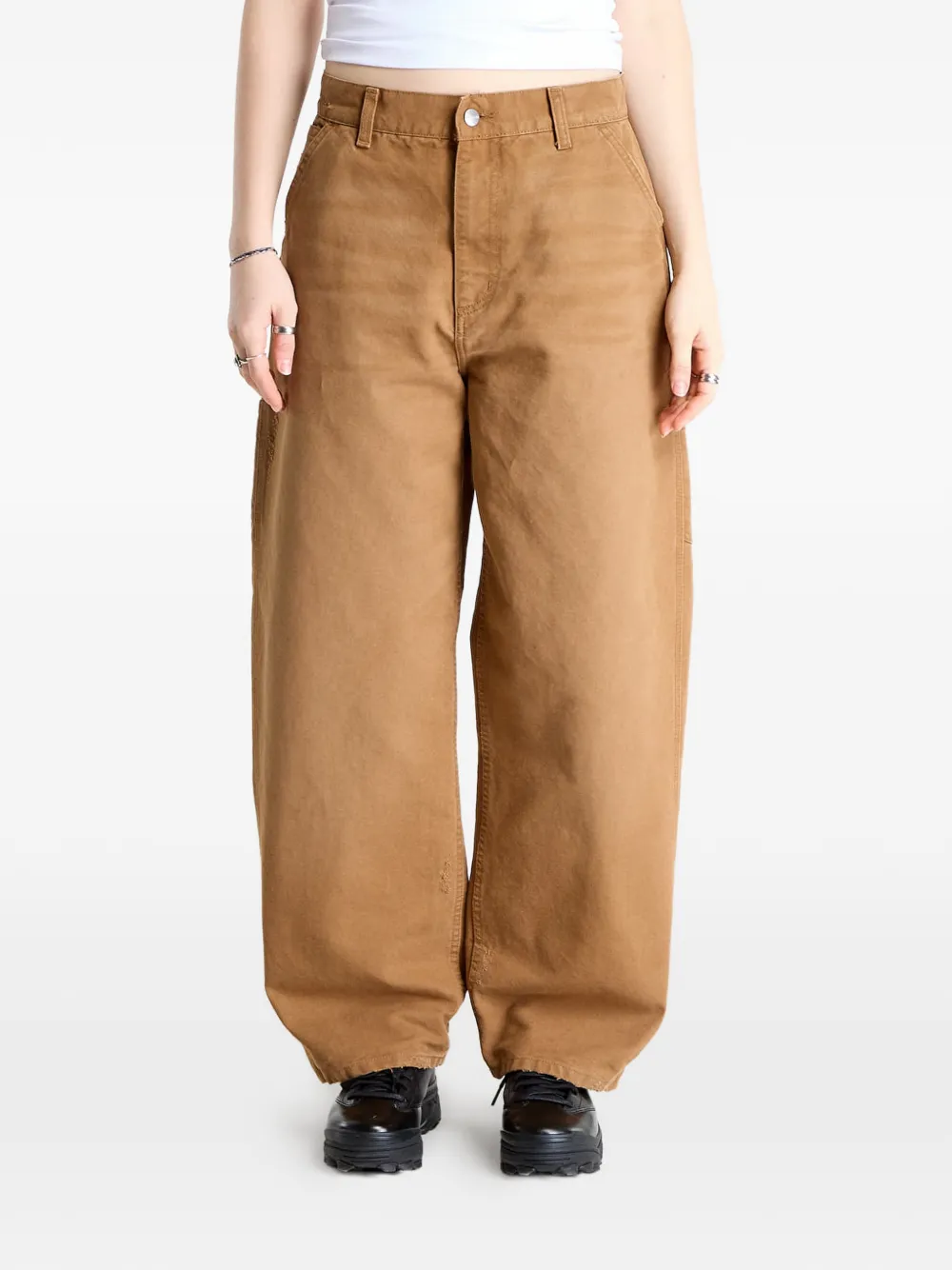 Carhartt WIP Brandon single knee trousers - Marrone