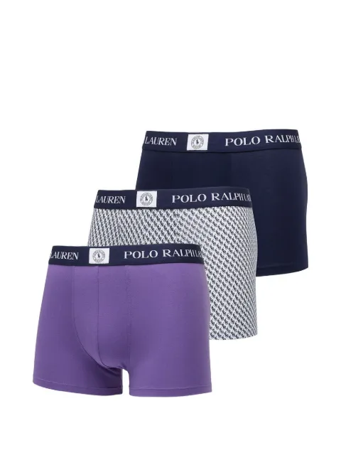 Polo Ralph Lauren logo-detail boxers (set of three)