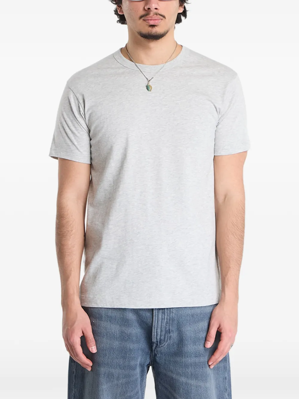 Comme Des Garçons Shirt logo T-shirt - Grigio