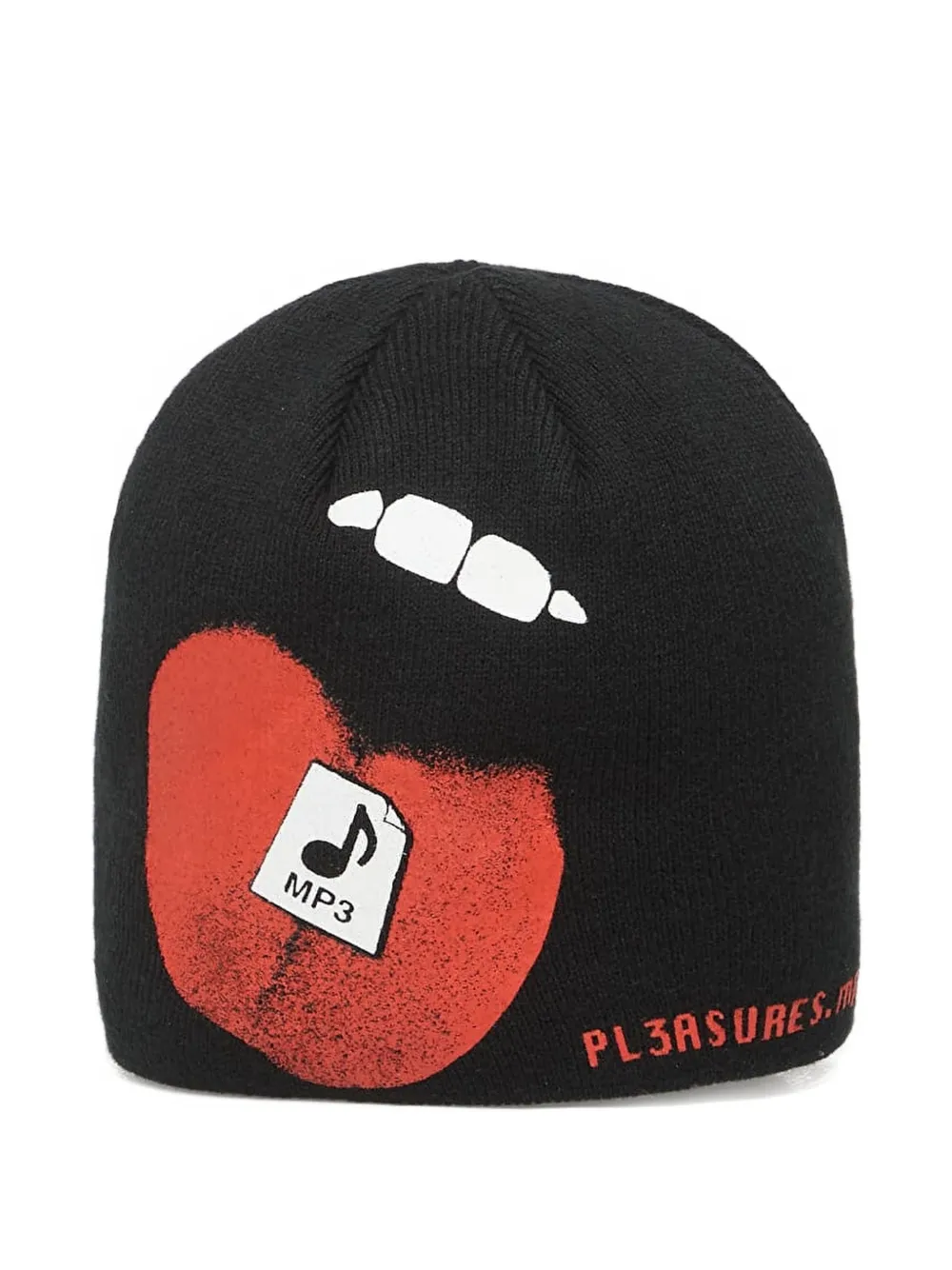 Pleasures Piracy Skully Beanie Hat In Black