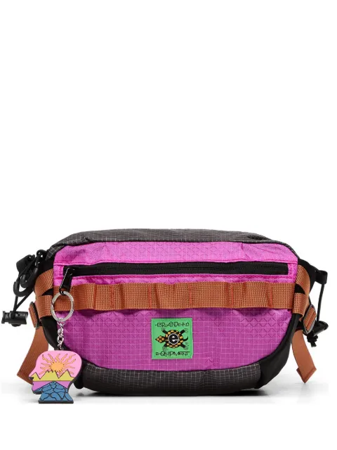 Brain Dead logo-patch belt bag