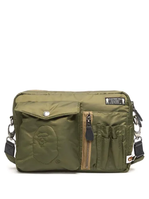 A BATHING APE® padded shoulder bag
