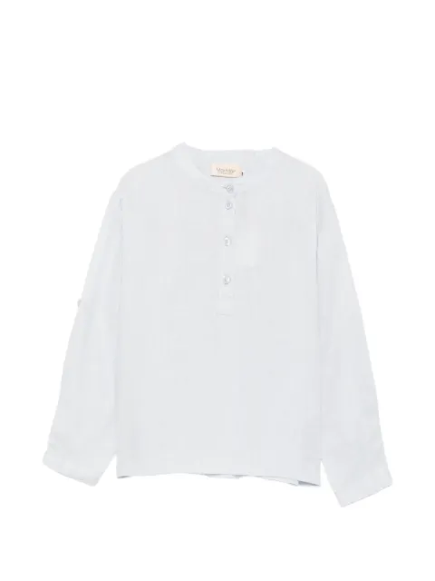 MAR MAR COPENHAGEN KIDS button-placket long-sleeve shirt