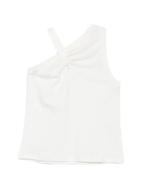 SOLOTRE knot sleeveless top