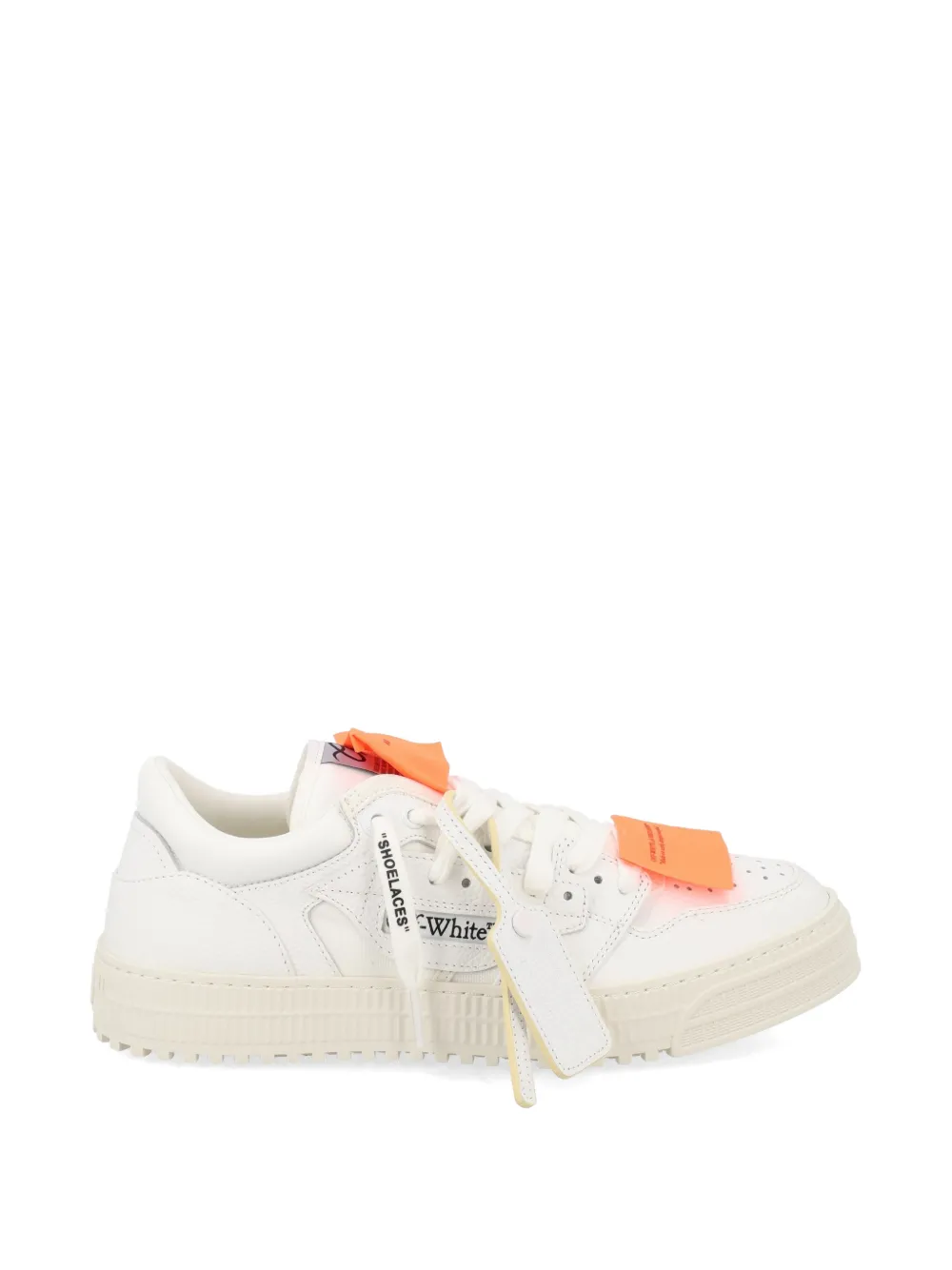 Off-White zip tie panelled sneakers - Weiß