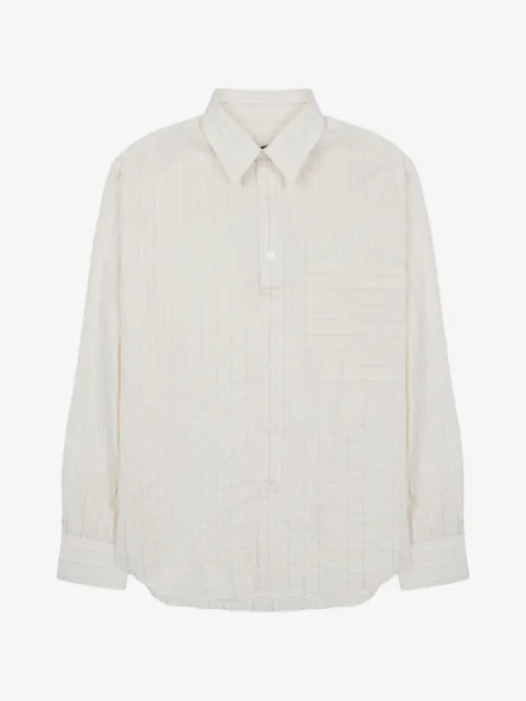 Costumein Andrea vertical-stripe chest-pocket shirt