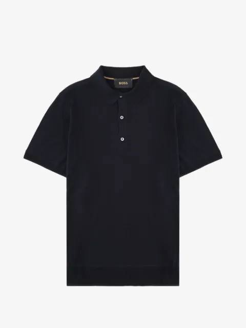 BOSS polo en soie
