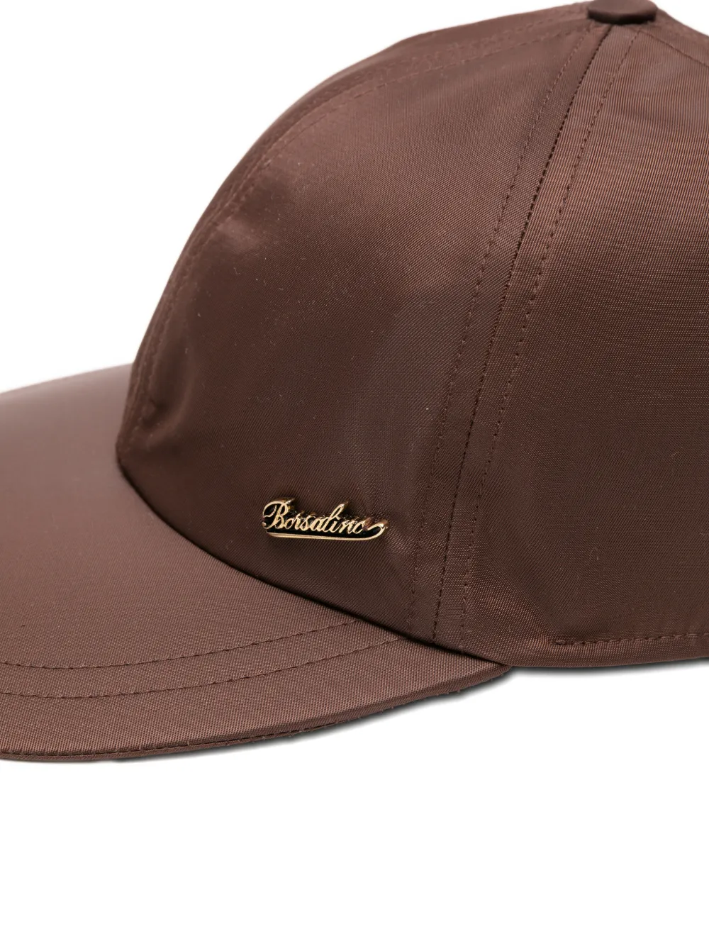  Borsalino Gorra Con Logo - Marrón 