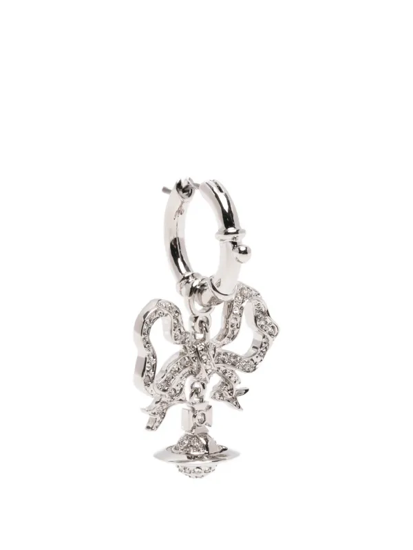 Vivienne Westwood Florindella Orb-pendant Earrings in Silver