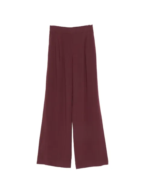DIXIE pleated wide-leg trousers