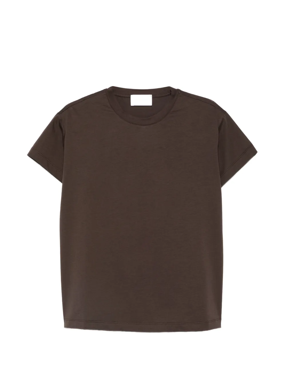 Solotre Short-sleeve T-shirt In Brown