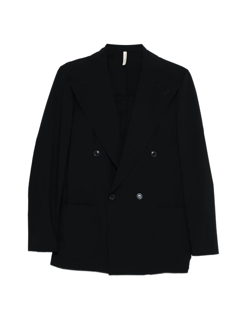 officina sartoriale Cannes double-breasted peak-lapel blazer - Blue