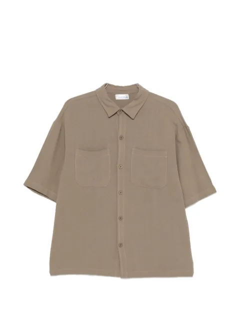 IMPERIAL short-sleeves patch-pockets shirt