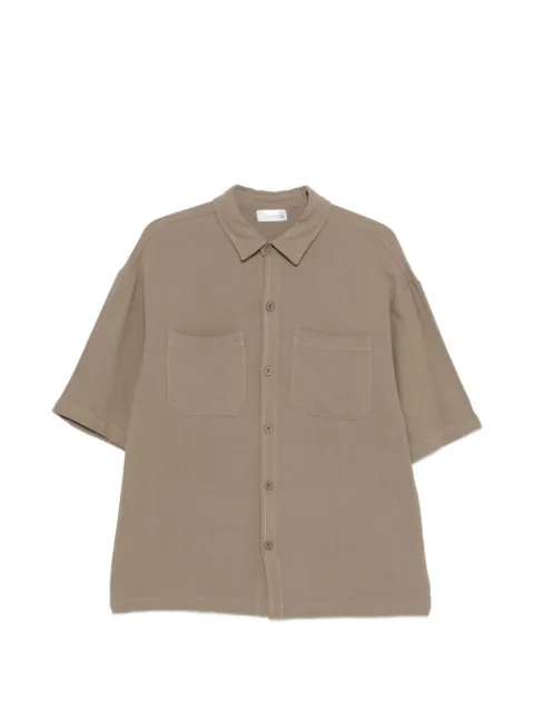 IMPERIAL short-sleeves patch-pockets shirt