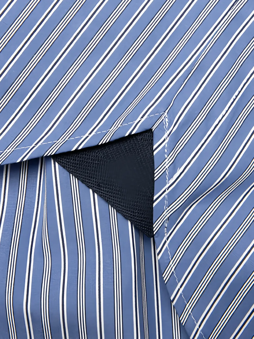 sacai Gestreept overhemd Blauw