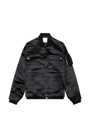 Prada プラダ ジップアップ ボンバージャケット | ブラック | FARFETCH JP