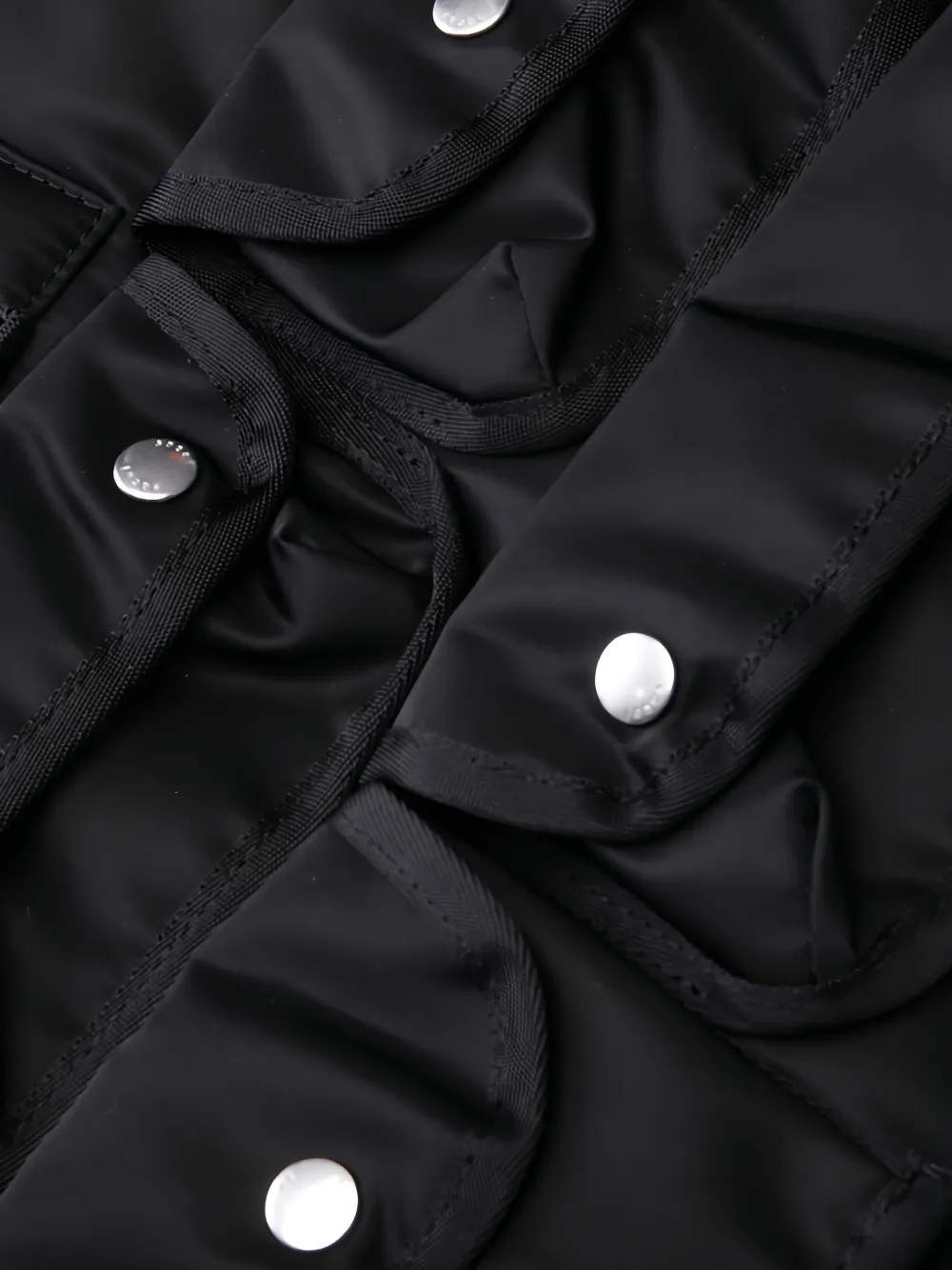 sacai Nylon shopper Zwart