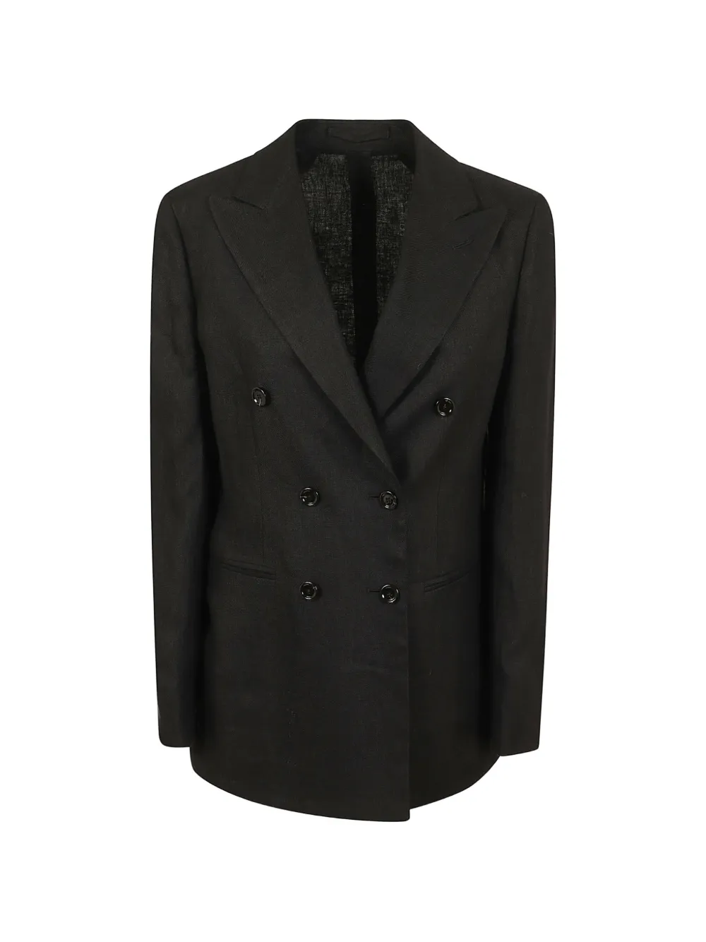 Lardini double-breasted blazer - Nero