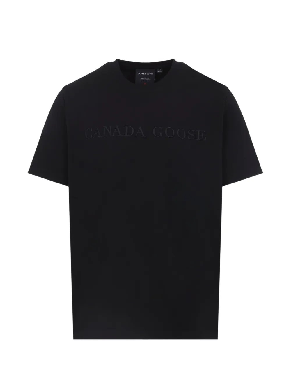 Canada Goose logo-embroidery T-shirt - Schwarz