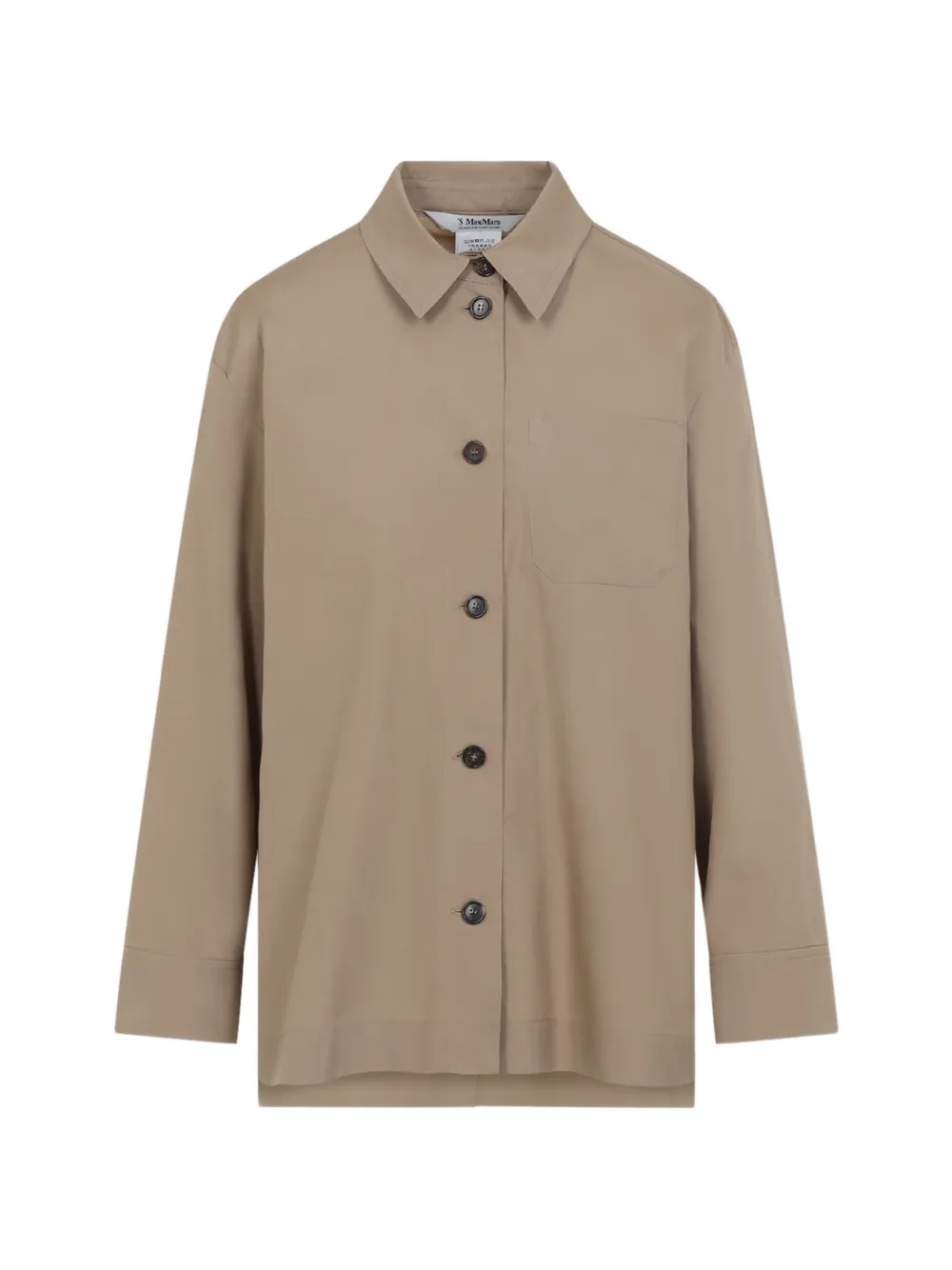 Max Mara cotton shirt - Toni neutri