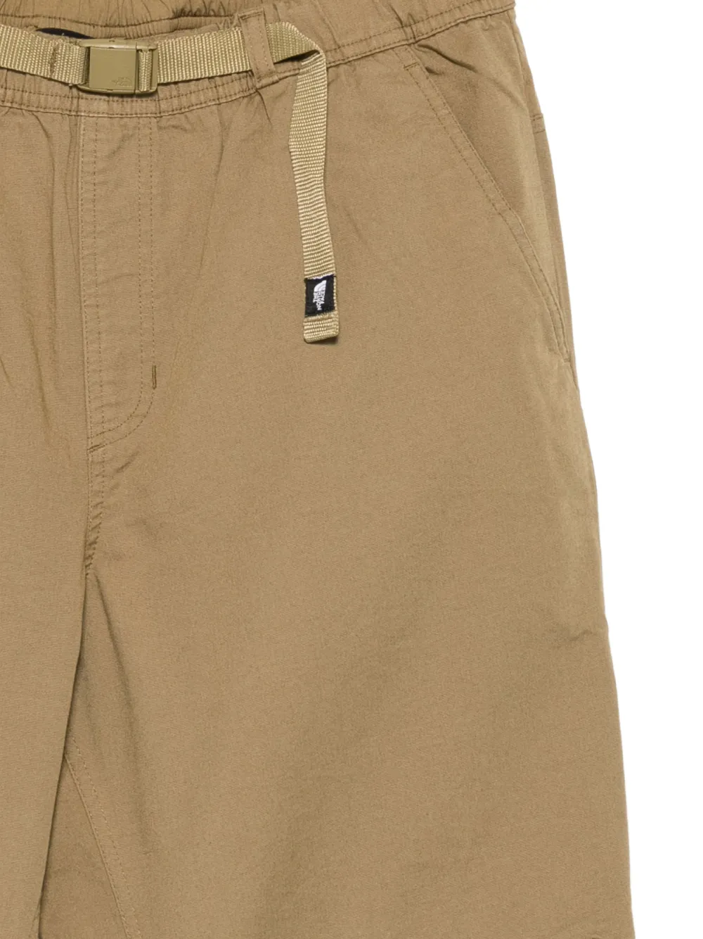 The North Face Broek met ceintuur en vlakken Beige