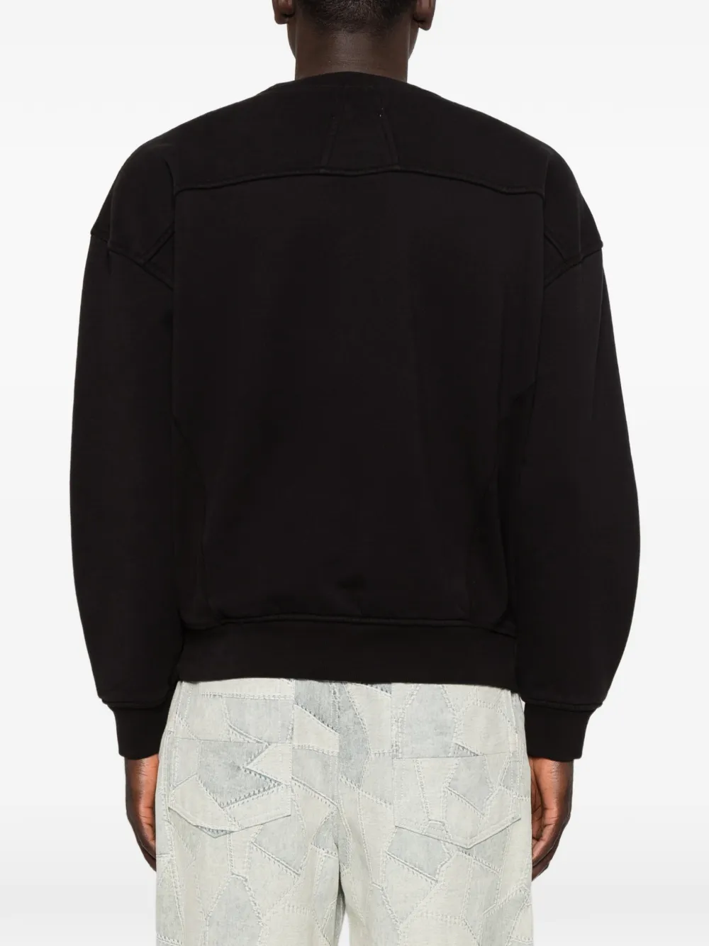 RHUDE Trui met geborduurd logo Zwart