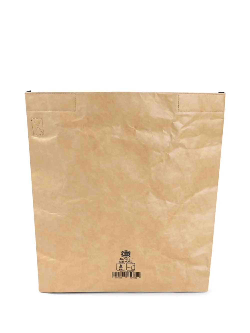 Martine Rose logo-print shoulder bag - Toni neutri