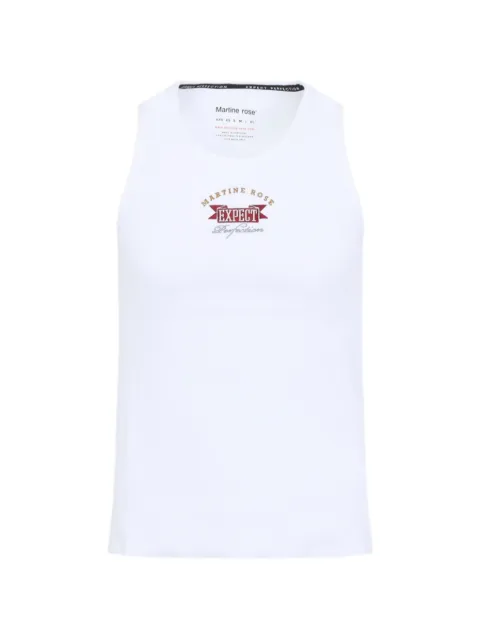 Martine Rose logo-print vest