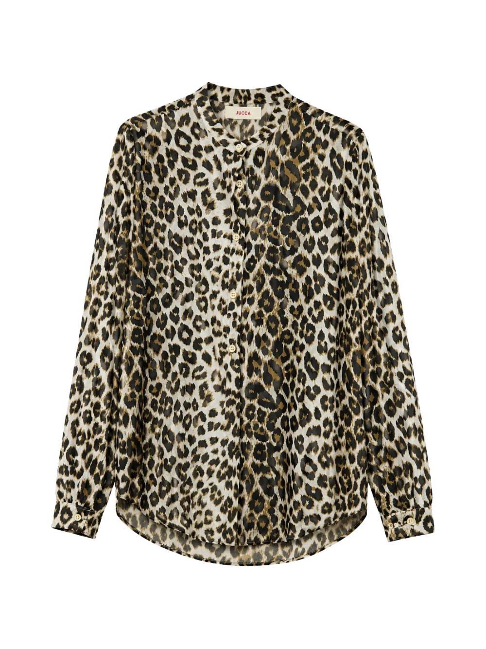 Jucca leopard-print shirt - Toni neutri