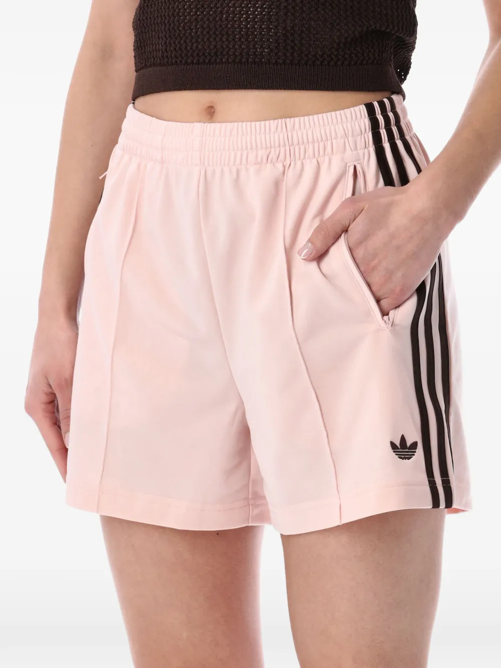 adidas Firebird shorts Roze