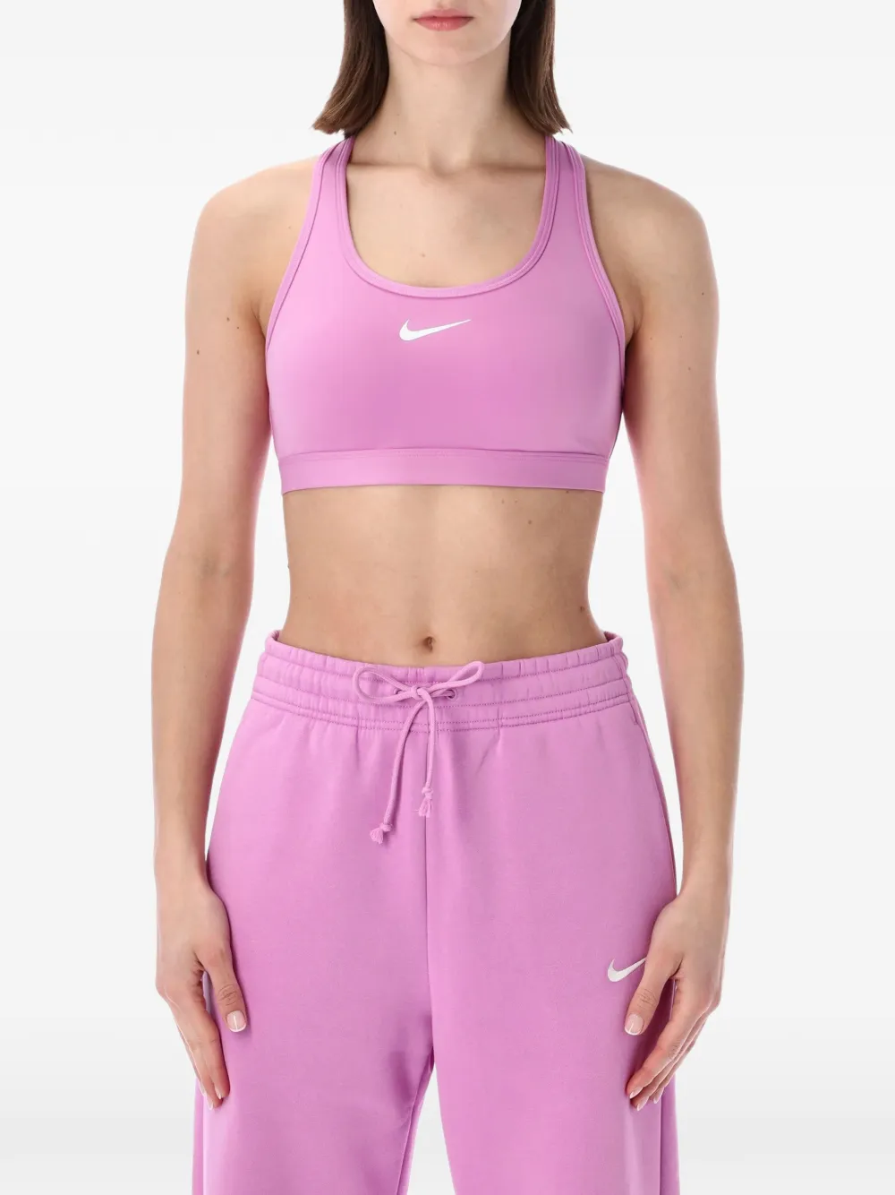 Nike Swoosh sports bra - Rosa