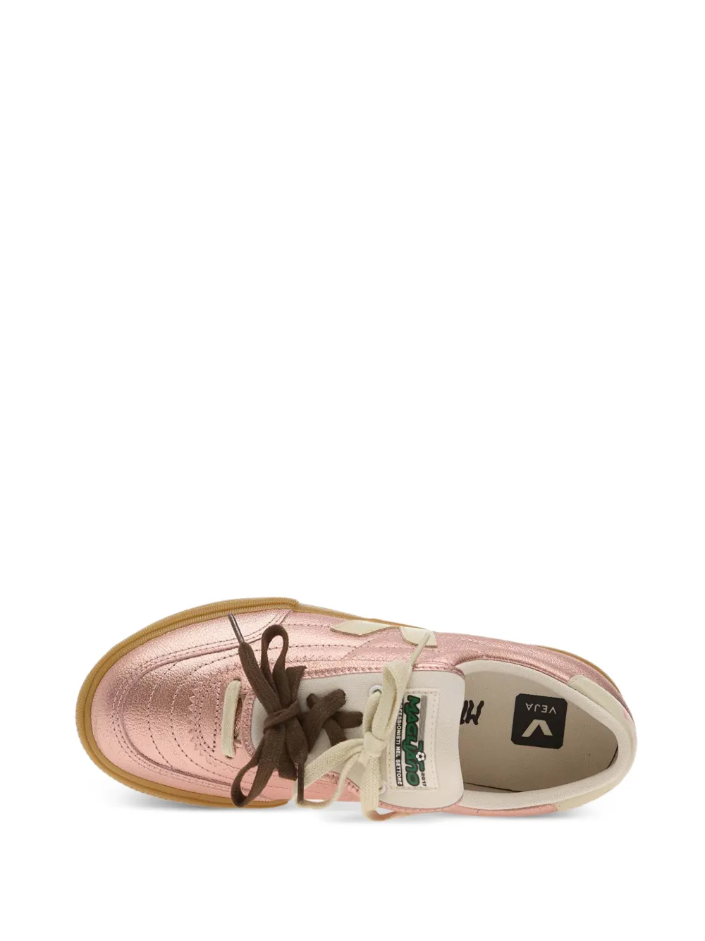 VEJA x Magliano Panenka sneakers Roze