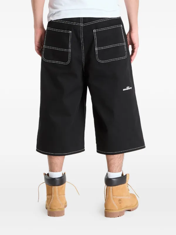 Awake NY double-knee Jorts | Black | FARFETCH