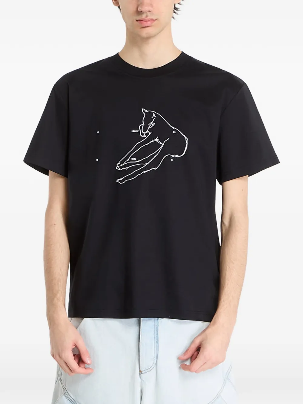 Heliot Emil Colt T-shirt In Black