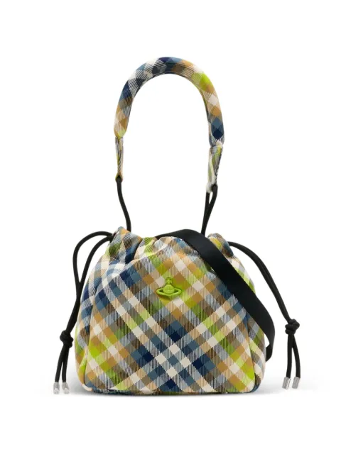 Vivienne Westwood tartan bucket bag