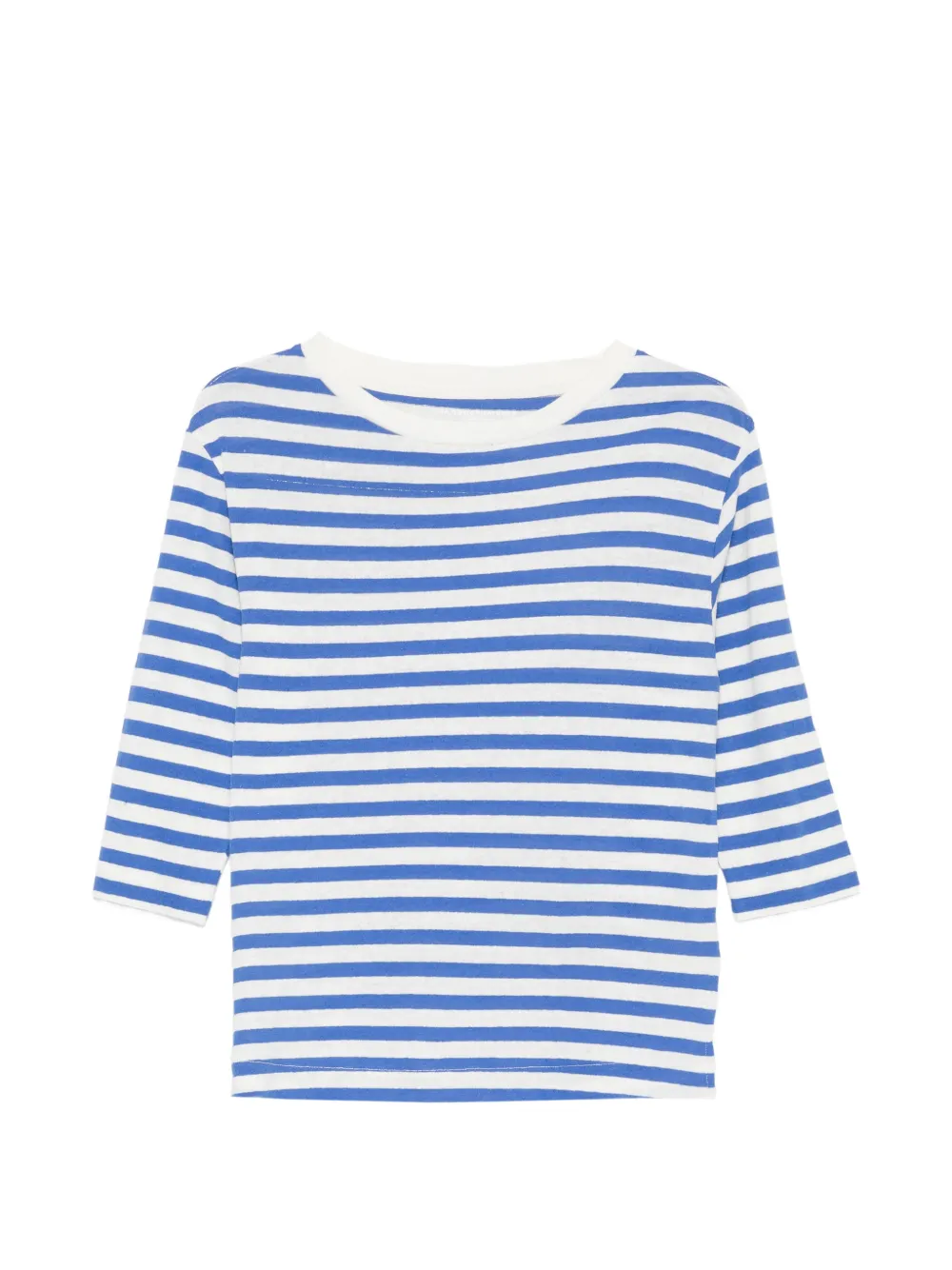 Majestic Filatures striped boat-neck top - Blu