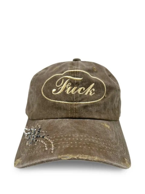 Alchemist embroidery crystal hat