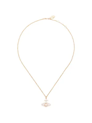 Vivienne Westwood Colar Feodora Com Pingente Orb | Dourado