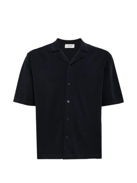 Laneus knitted cotton shirt
